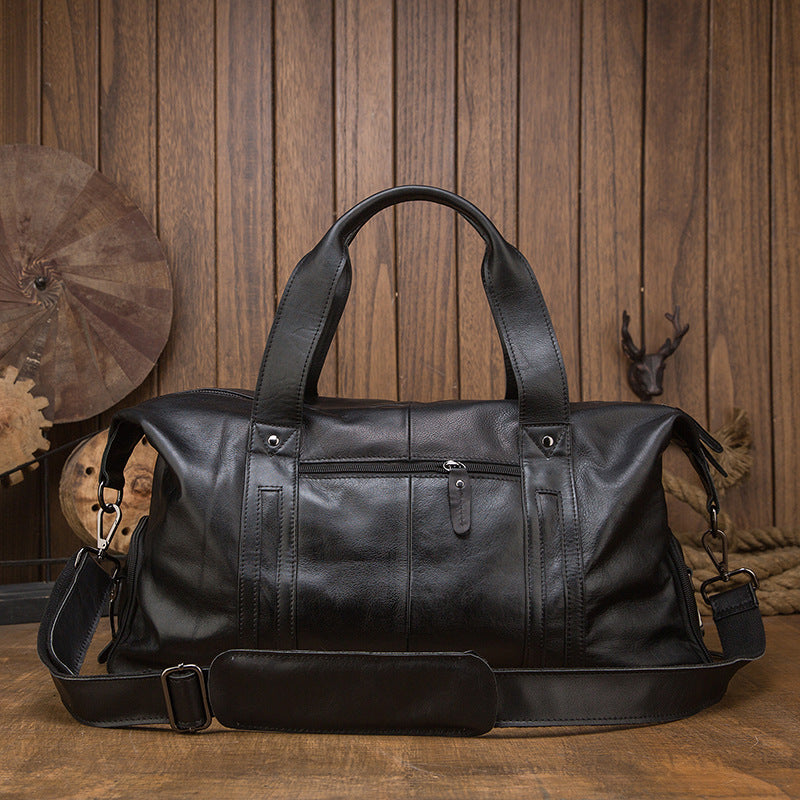 Leather Messenger Bag-12*5*18inch/1KG