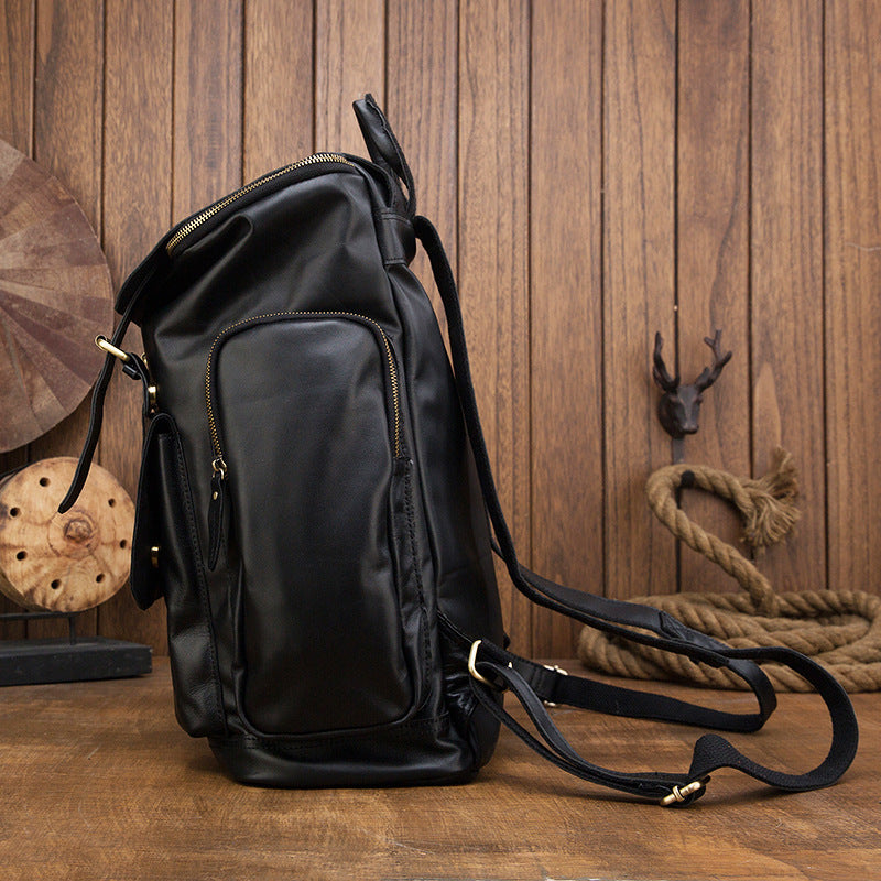 Crazy Horse Leather Backpack-16*5.5*11inch/1.4kg