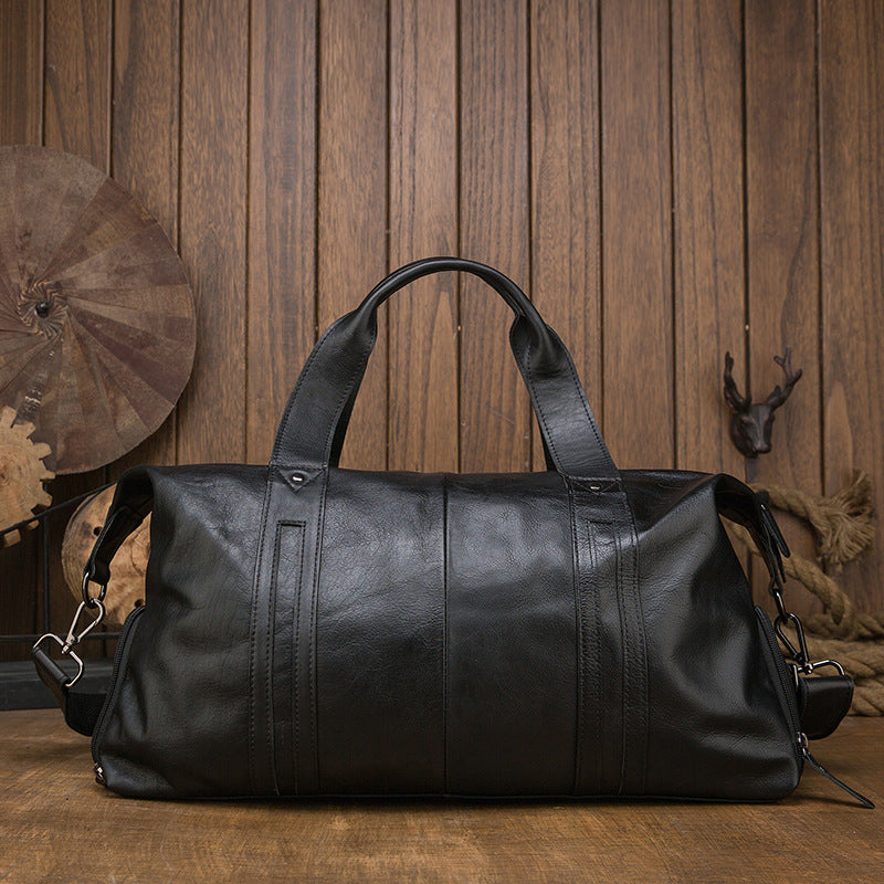 Leather Messenger Bag-12*5*18inch/1KG