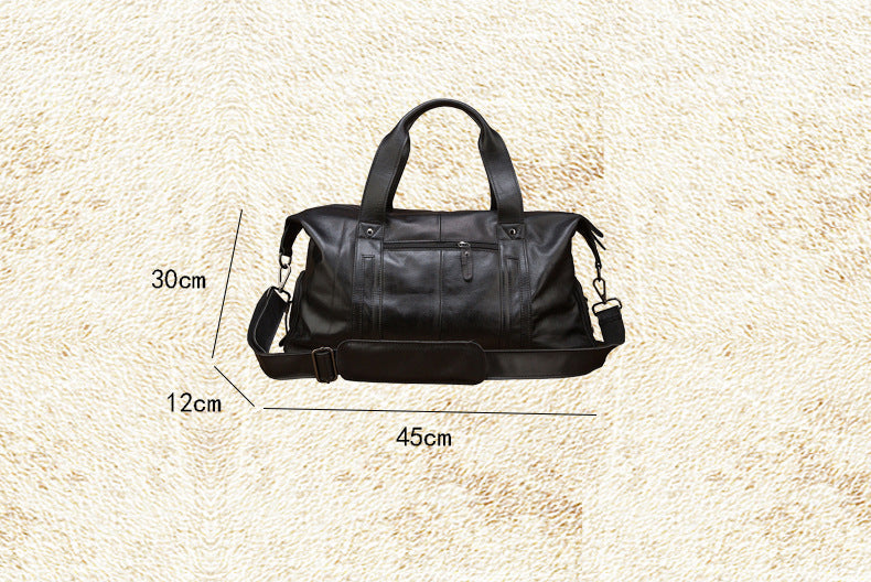 Leather Messenger Bag-12*5*18inch/1KG