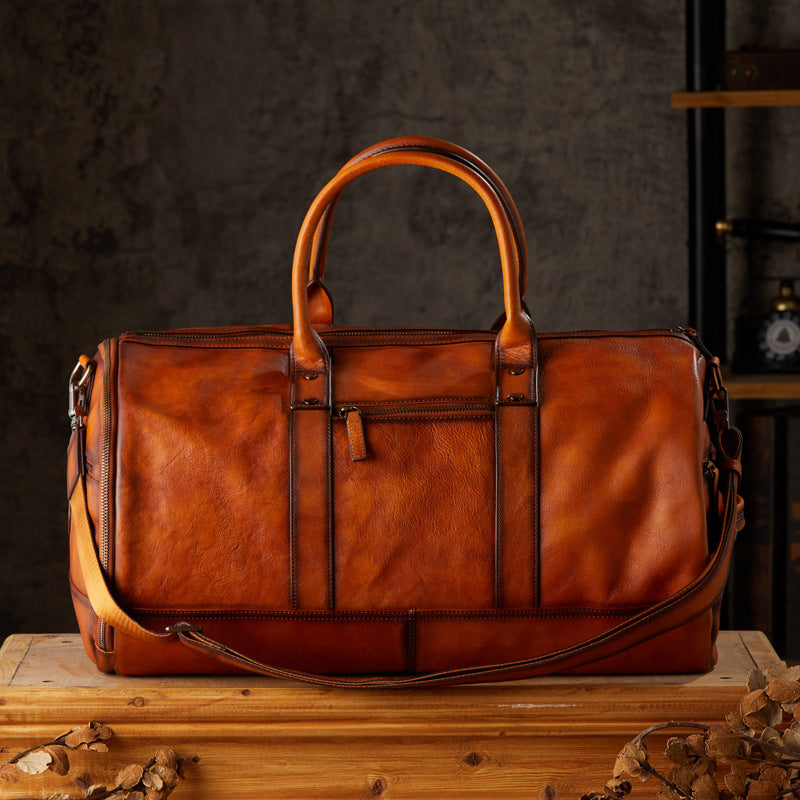 Leather Messenger Bag-20*12*12inch/1.35KG