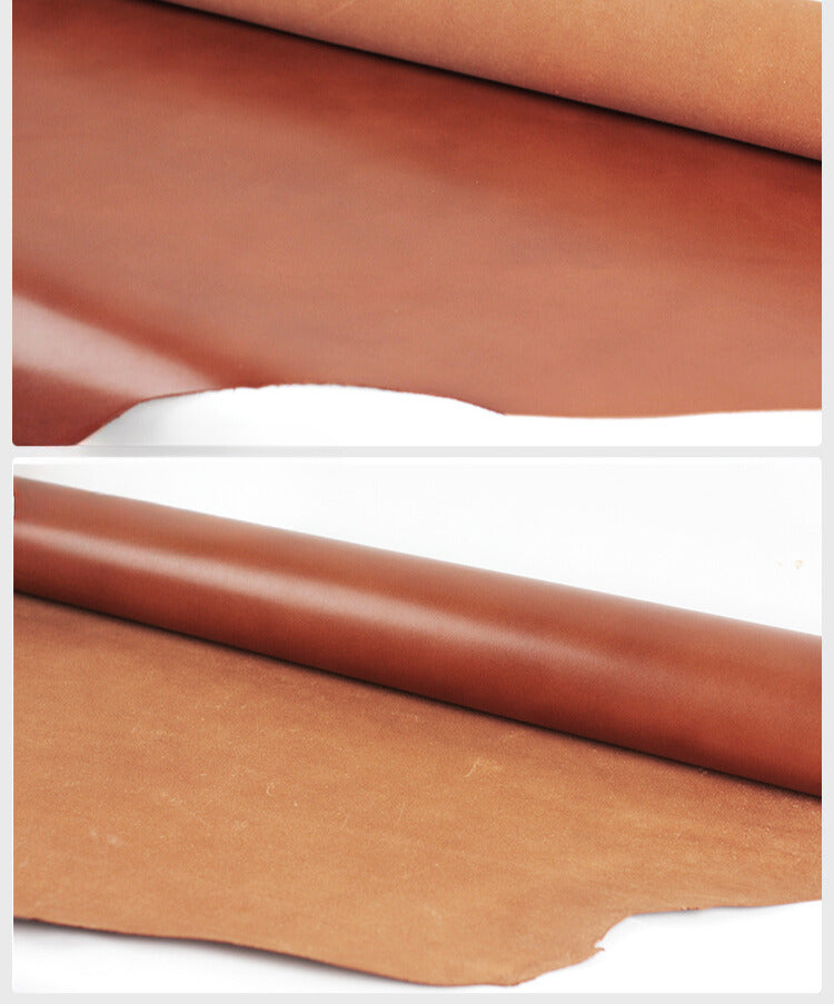 Veg Tan Leather Dyed-Grade A, Brown