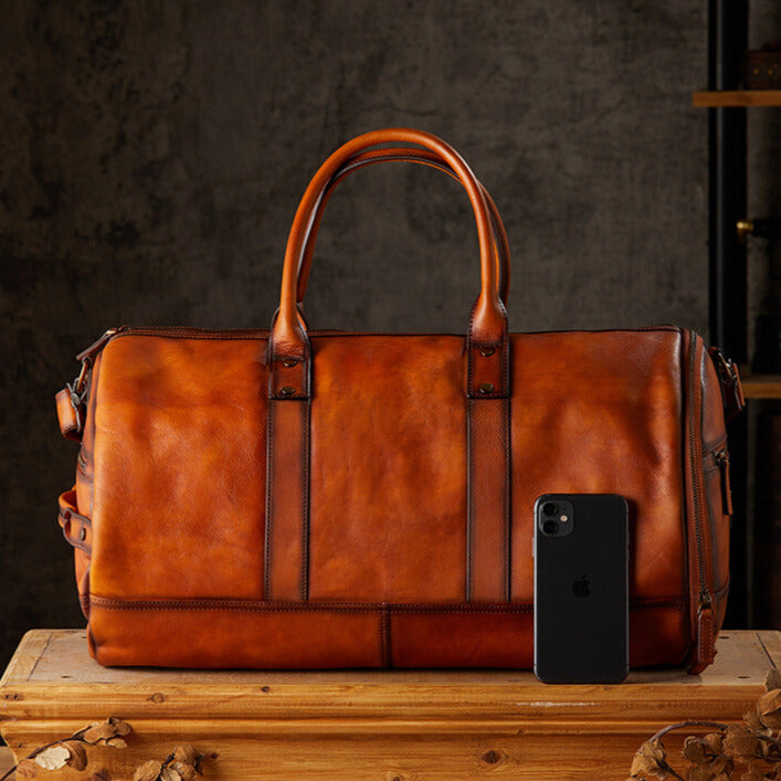 Leather Messenger Bag-20*12*12inch/1.35KG