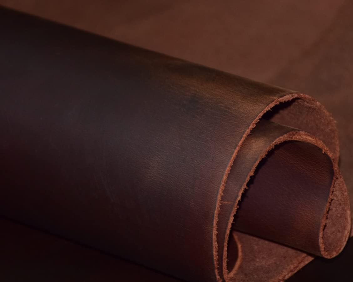 Crazy Horse Leather Sheets for Crafts, 1.8-2.0mm Thick