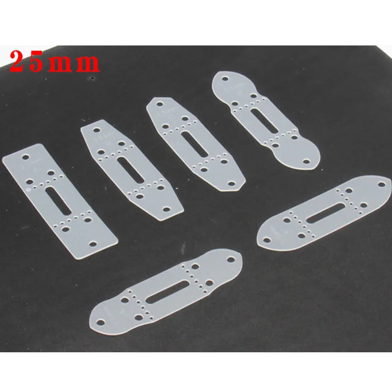 6Pcs/Set PVC Leather Belt Buckle Head End Templates Punching Mould Stencil Tool DIY Leather Craft Tool