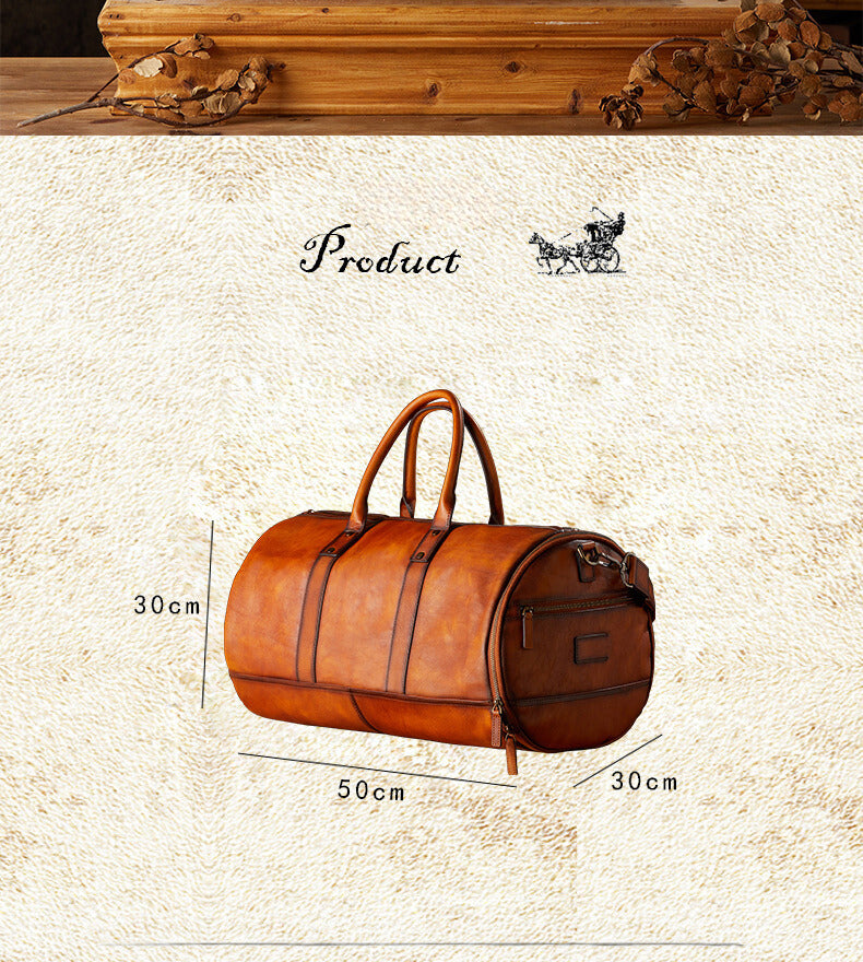 Leather Messenger Bag-20*12*12inch/1.35KG